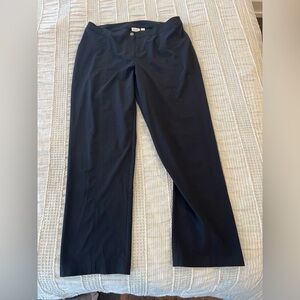 Weekends by Chicos Black Wide Leg Pants Women’s 2.5 Lightweight Stretch